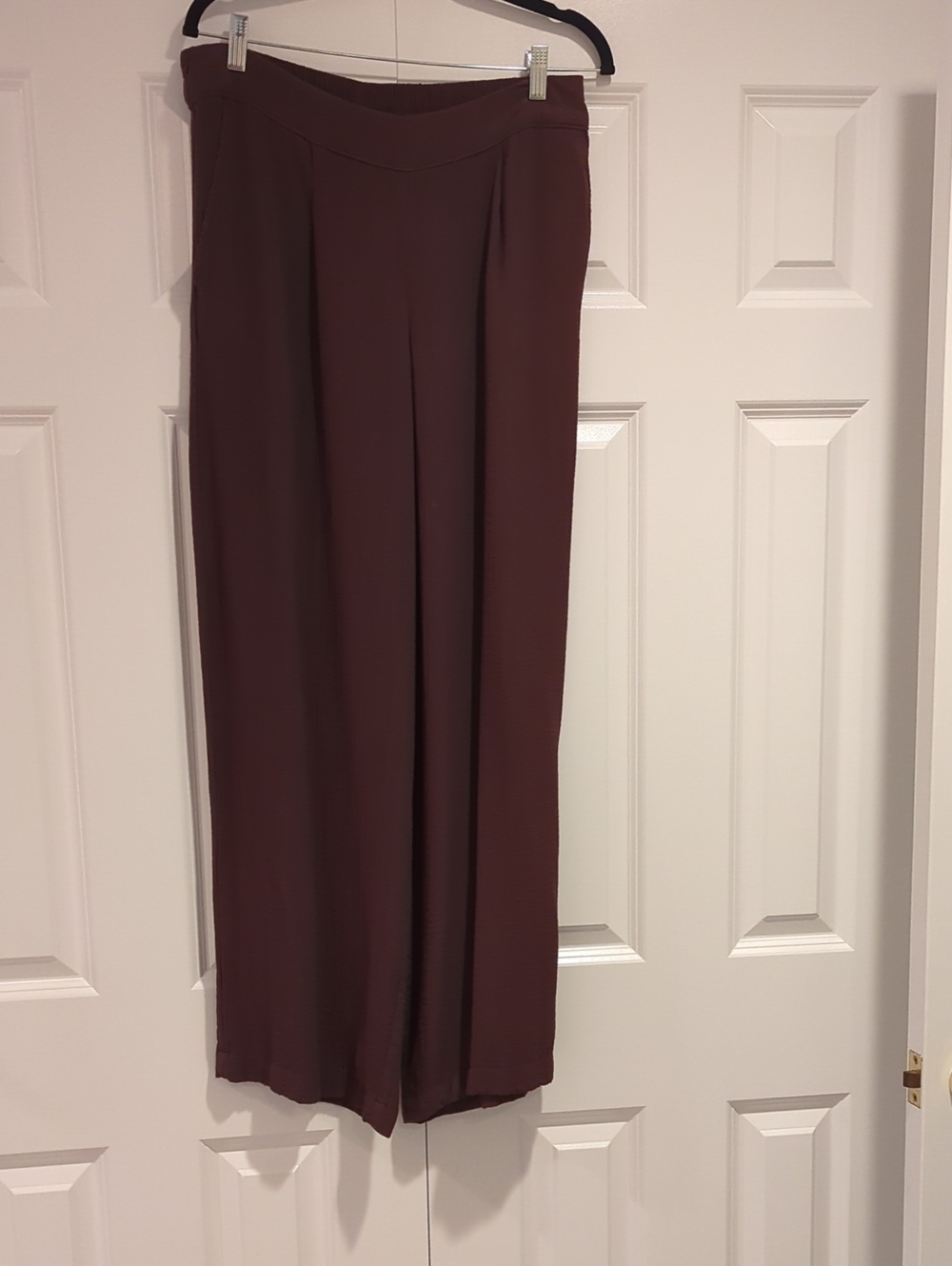Chocolate Brown Crepe Pant